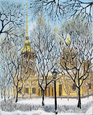 Зимний денёк в Петропавловке